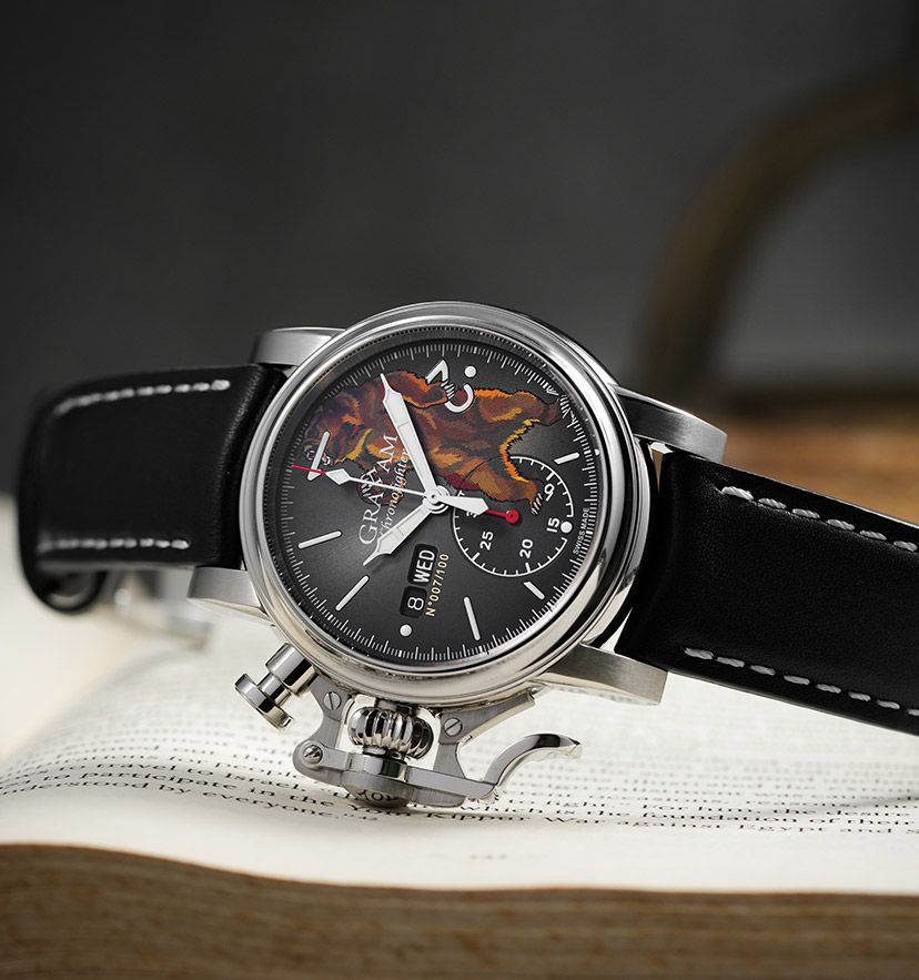 Presenting Graham Chronofighter Vintage Special Tiger And Bear