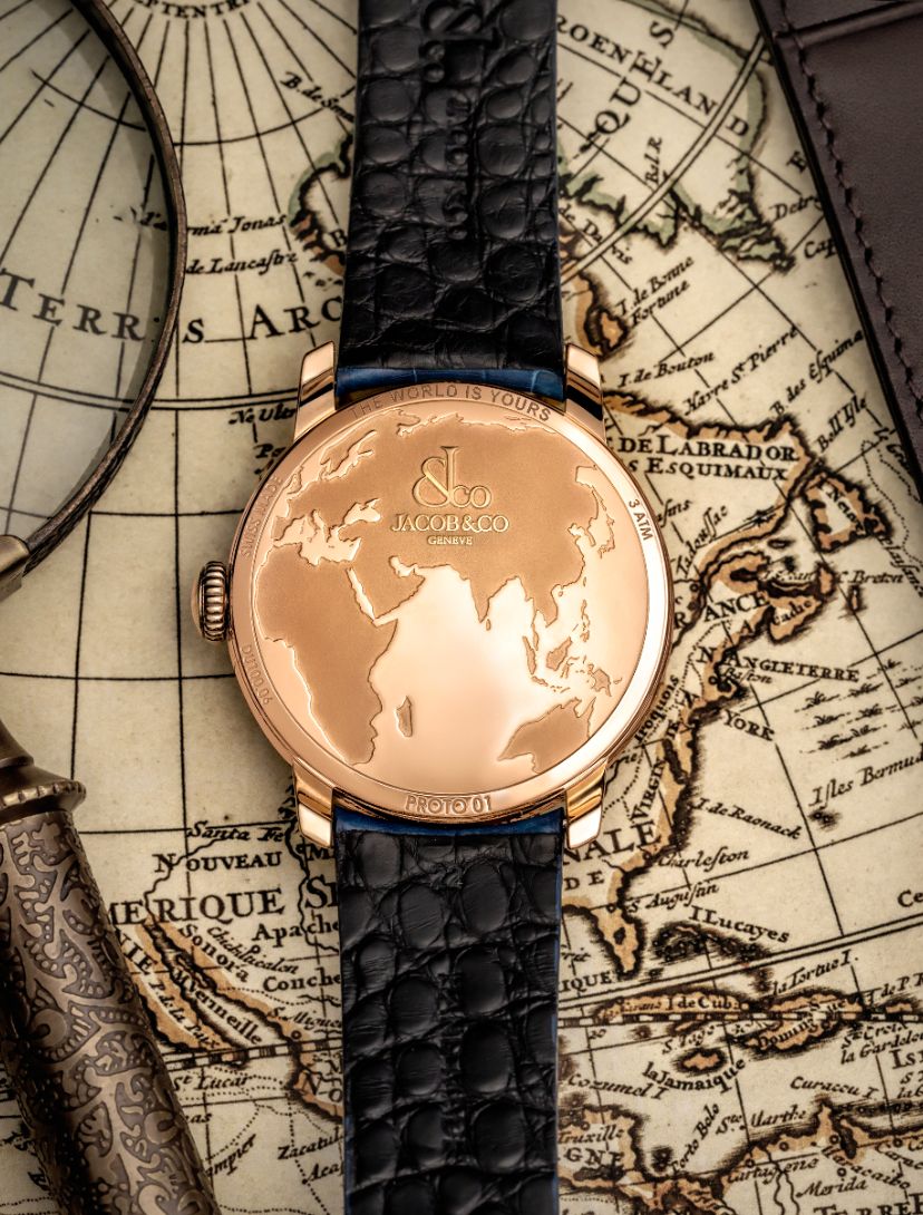 Introducing The Jacob Co The World Is Yours Dual Time Zone