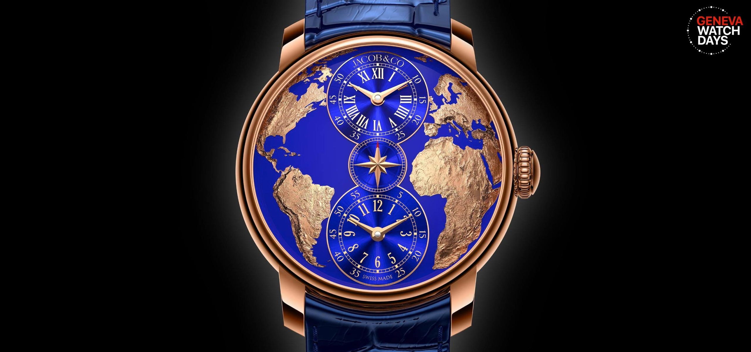 Mapping A Father's Wish: Jacob & Co 'The World Is Yours' Dual Time Zone