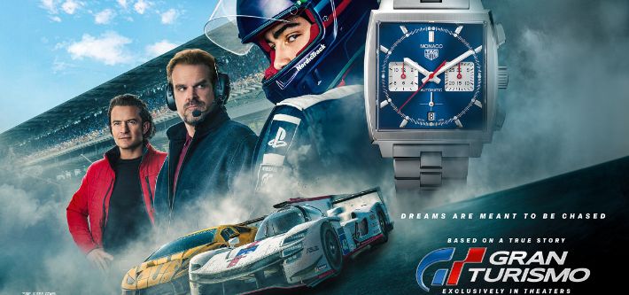 TAG Heuer’s Cinematic Connection Expands With The Monaco Chronograph In ‘Gran Turismo’