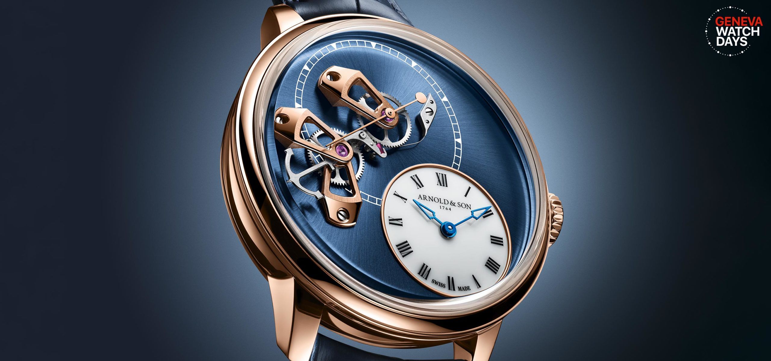 True Beat, True Feat: Meet The New Arnold & Son DSTB 42 Platinum And Red Gold