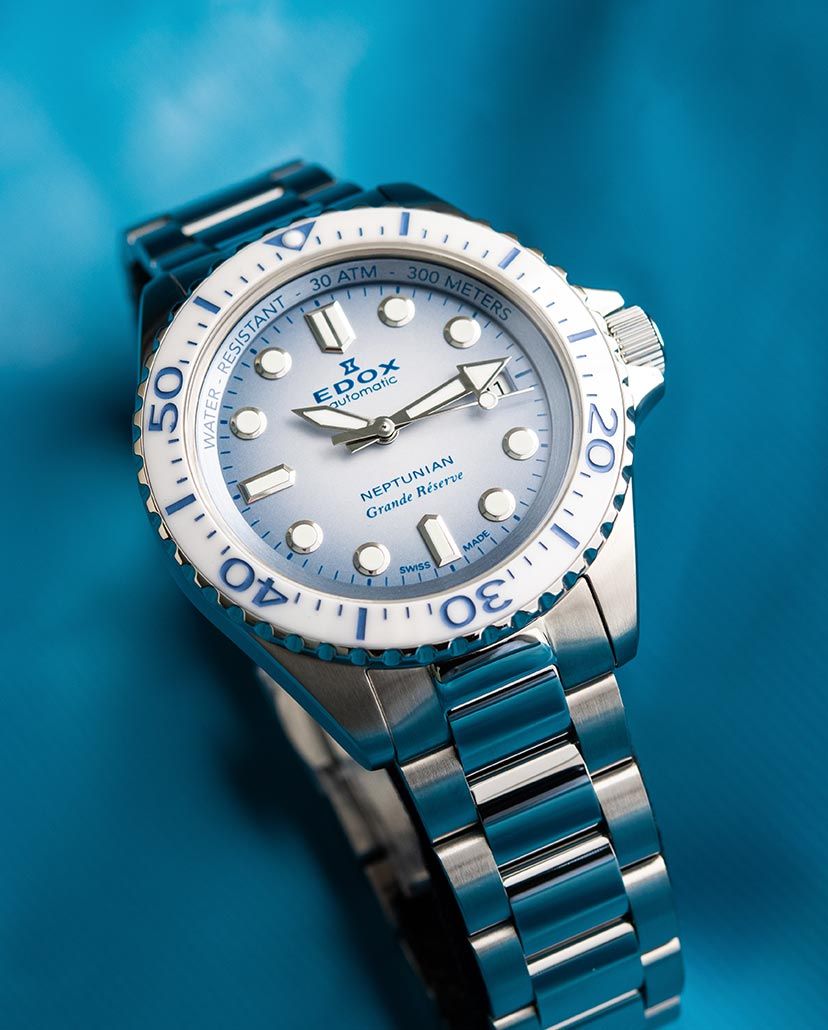 Presenting The Edox Neptunian Grande Réserve Date Automatic