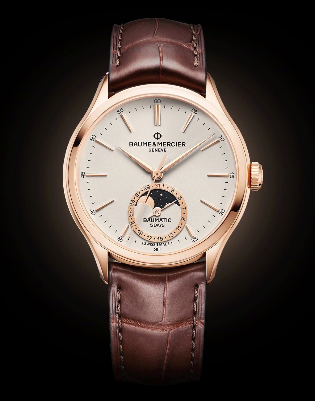 Presenting The Baume & Mercier Clifton Baumatic Gold Watches