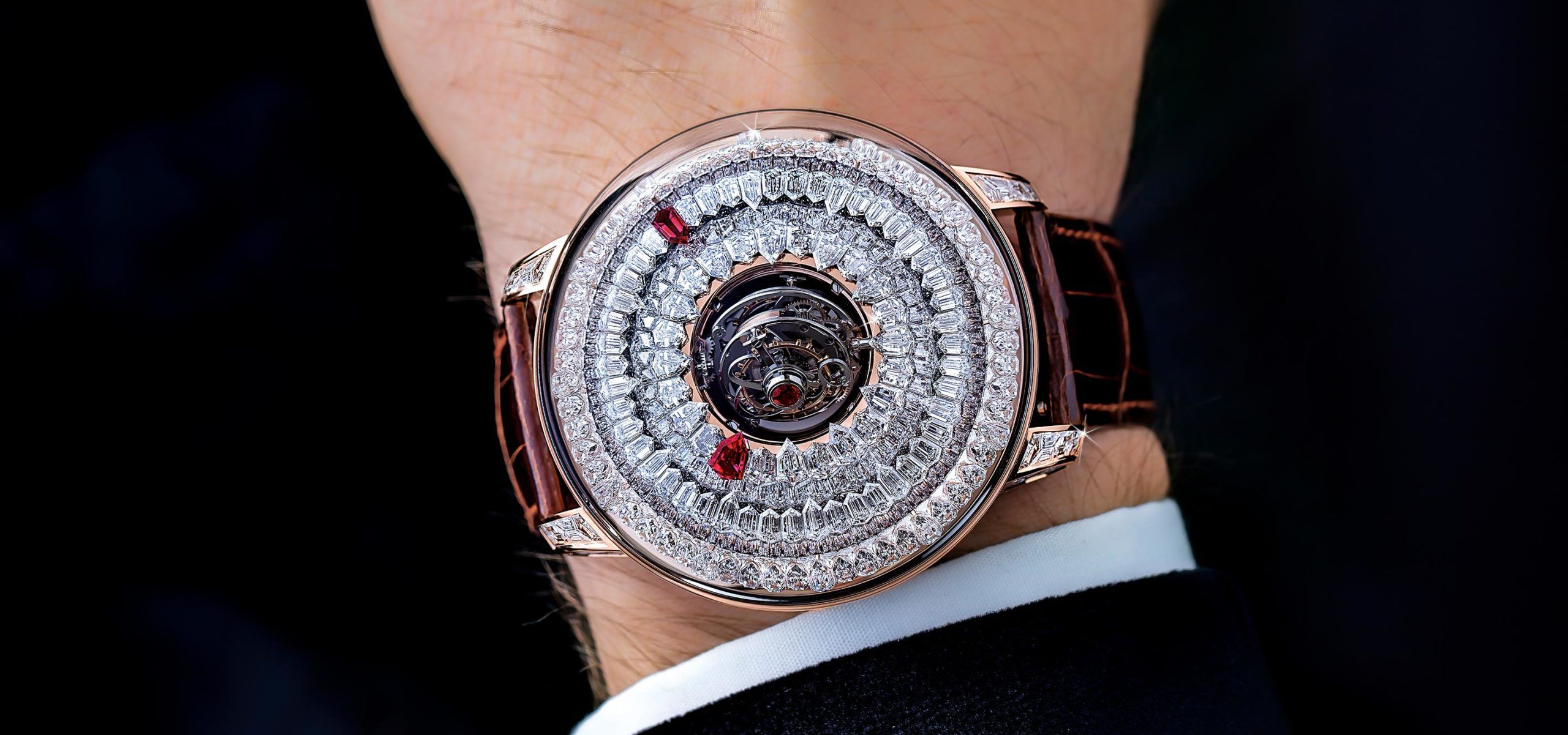 The Bedazzling Gemstone-Paved Dials Of Jacob & Co's Brilliant Timepieces