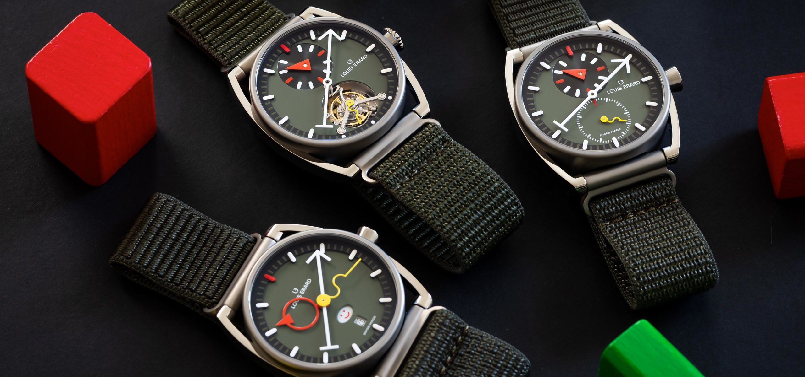 Third Time’s The Charm: Louis Erard Collaborate with Alain Silberstein For ‘Le Triptyque Khaki’ Watches