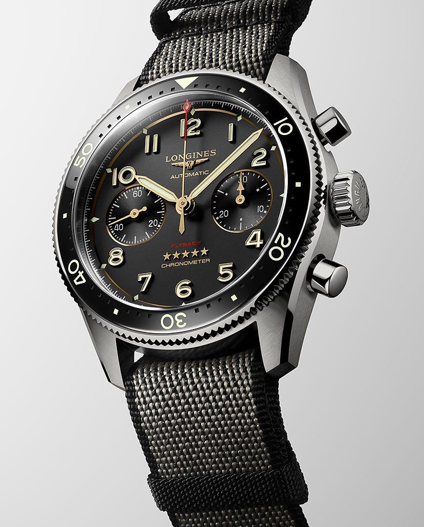 Flight In Titanium Introducing The Longines Spirit Flyback Titanium