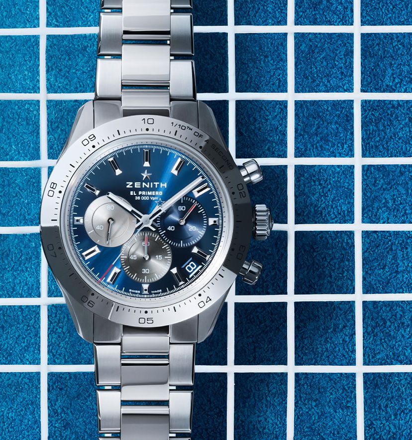 Zenith Introduce The All Steel Chronomaster Sport Metallic Blue