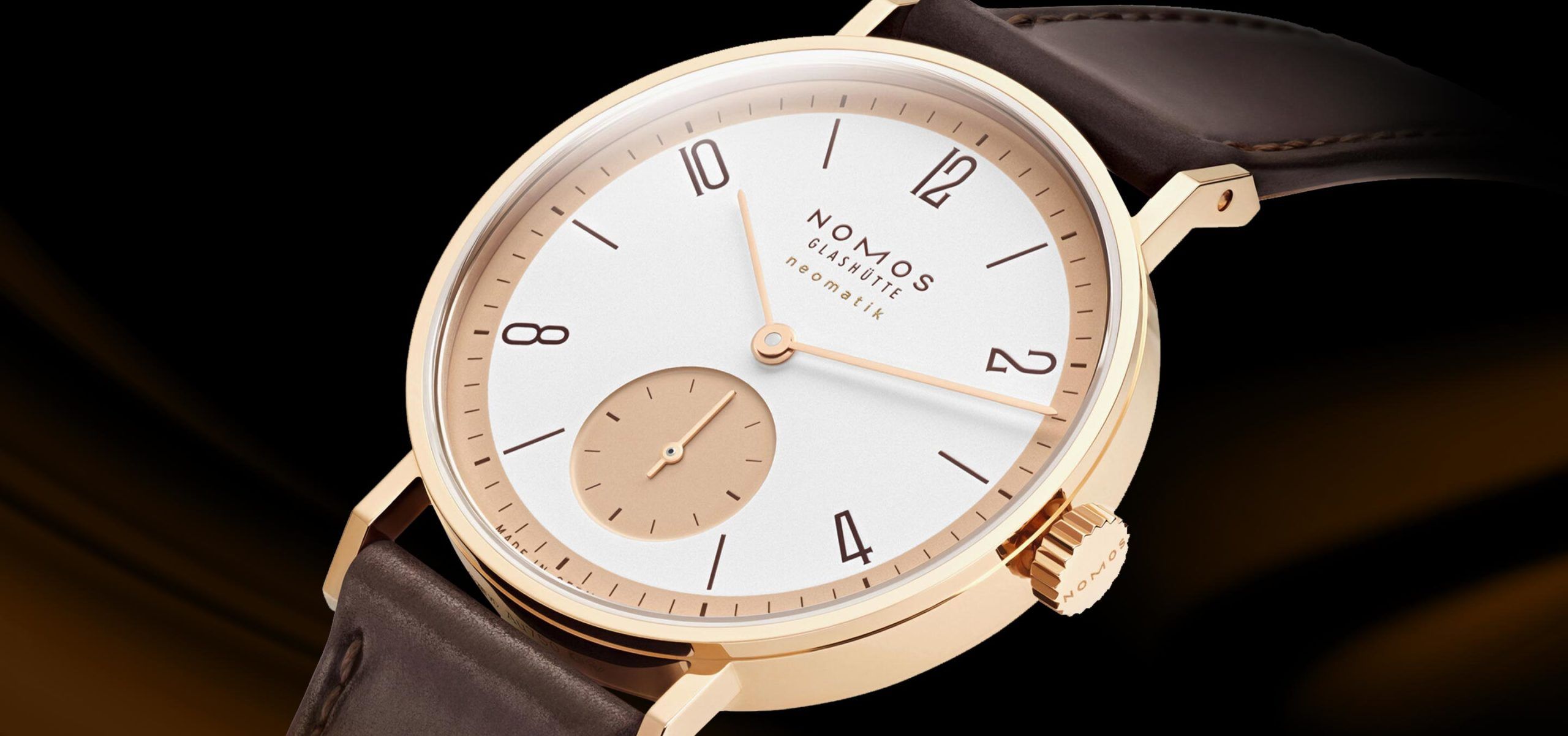 The Nomos Tangente Rose Gold Neomatik—Worth Its Weight In Gold