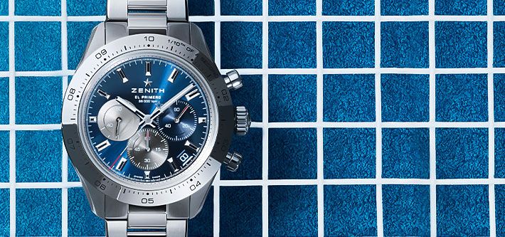 Sporty Chic: Zenith Introduce The All-Steel Chronomaster Sport Metallic Blue