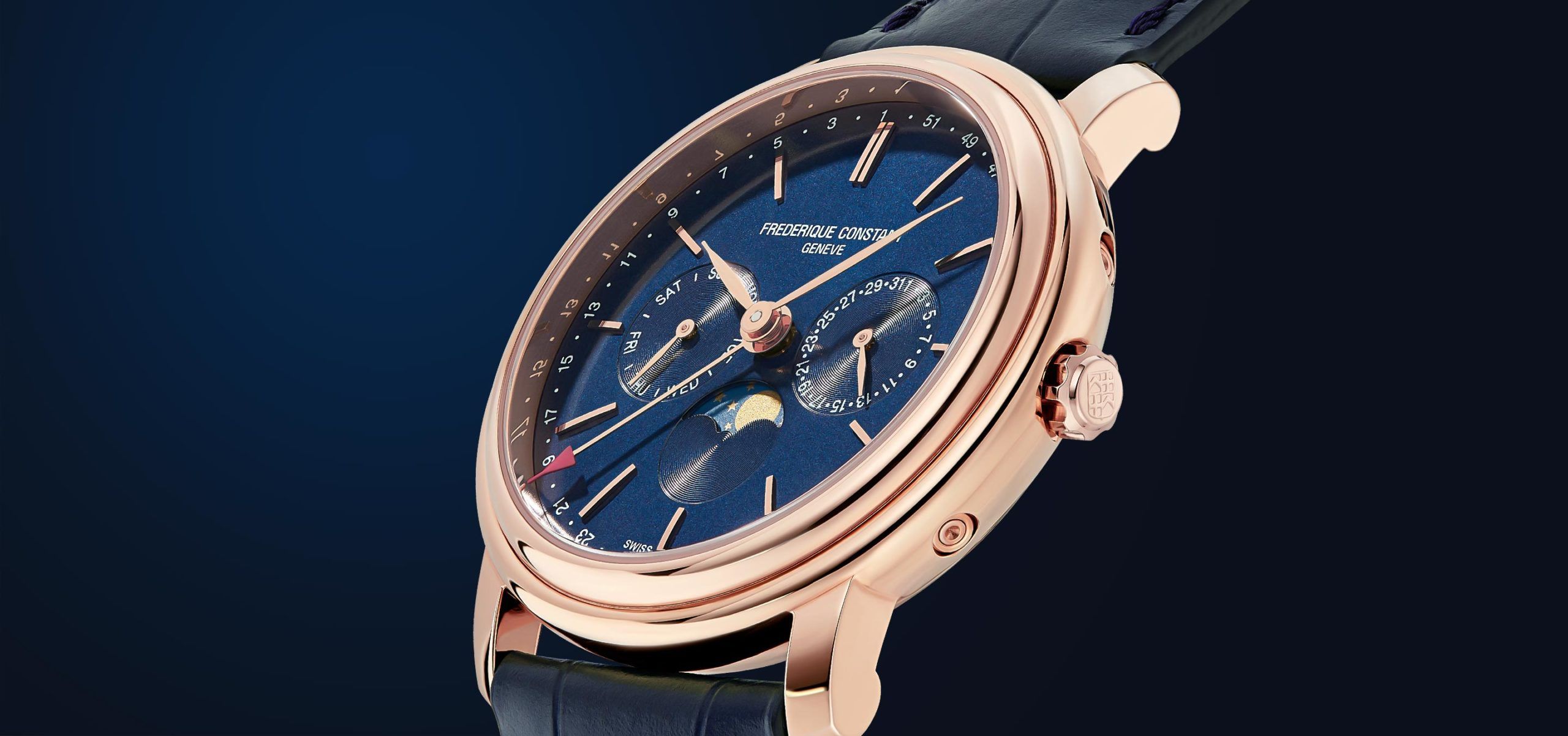 Bringing Brilliance To Business Wear: The Frederique Constant Classics Index Business Timer