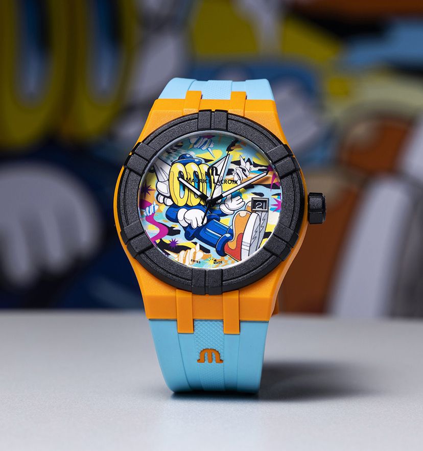 Presenting The Artsy Maurice Lacroix Aikon tide Benzilla Timepiece