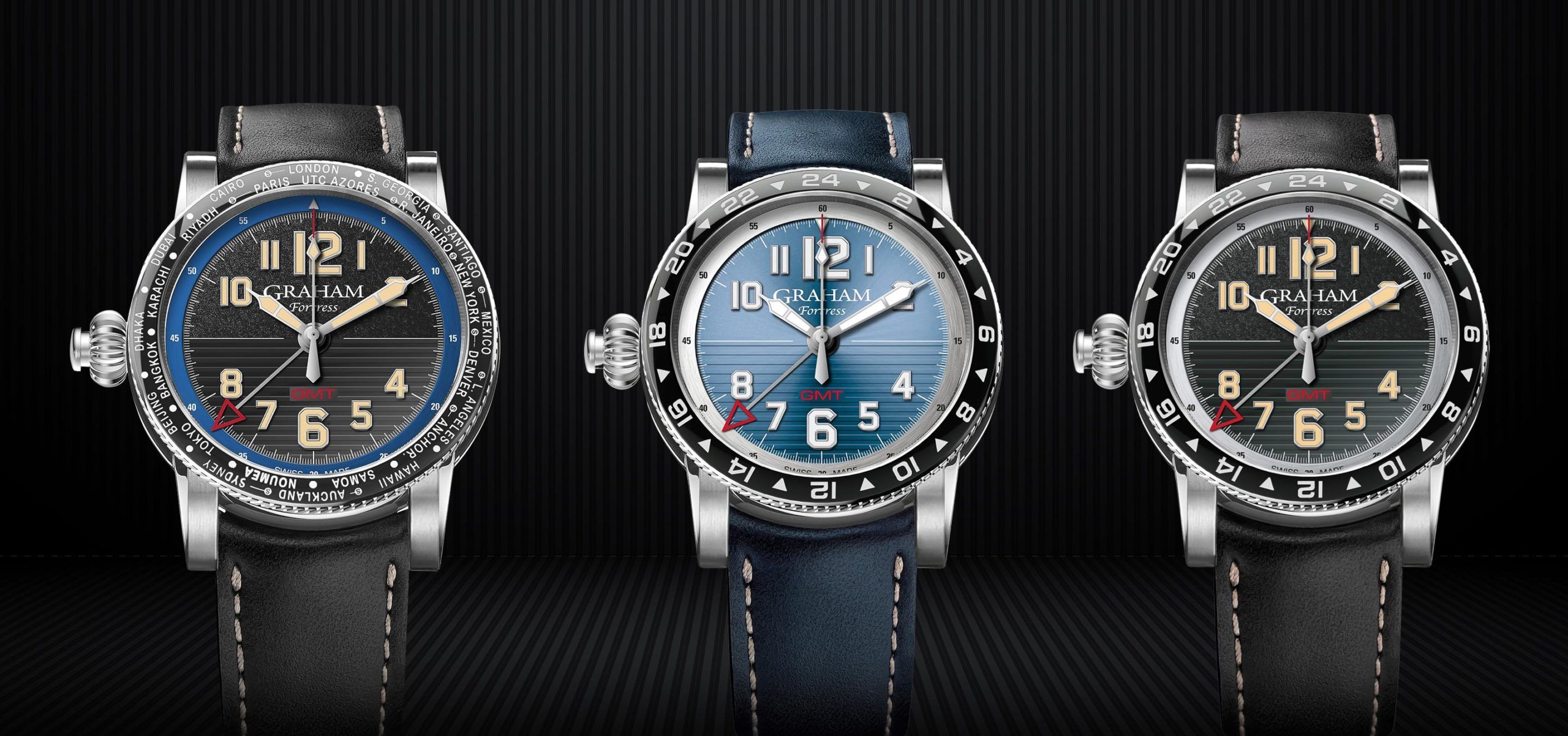 The Fortress Goes Worldwide: Graham's Fortress GMT And WorldTimer