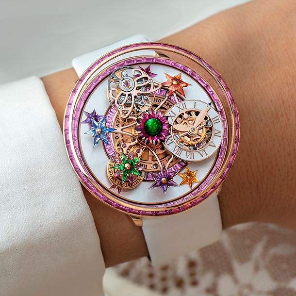 Presenting The Jacob Co Fleurs De Jardin Timepiece