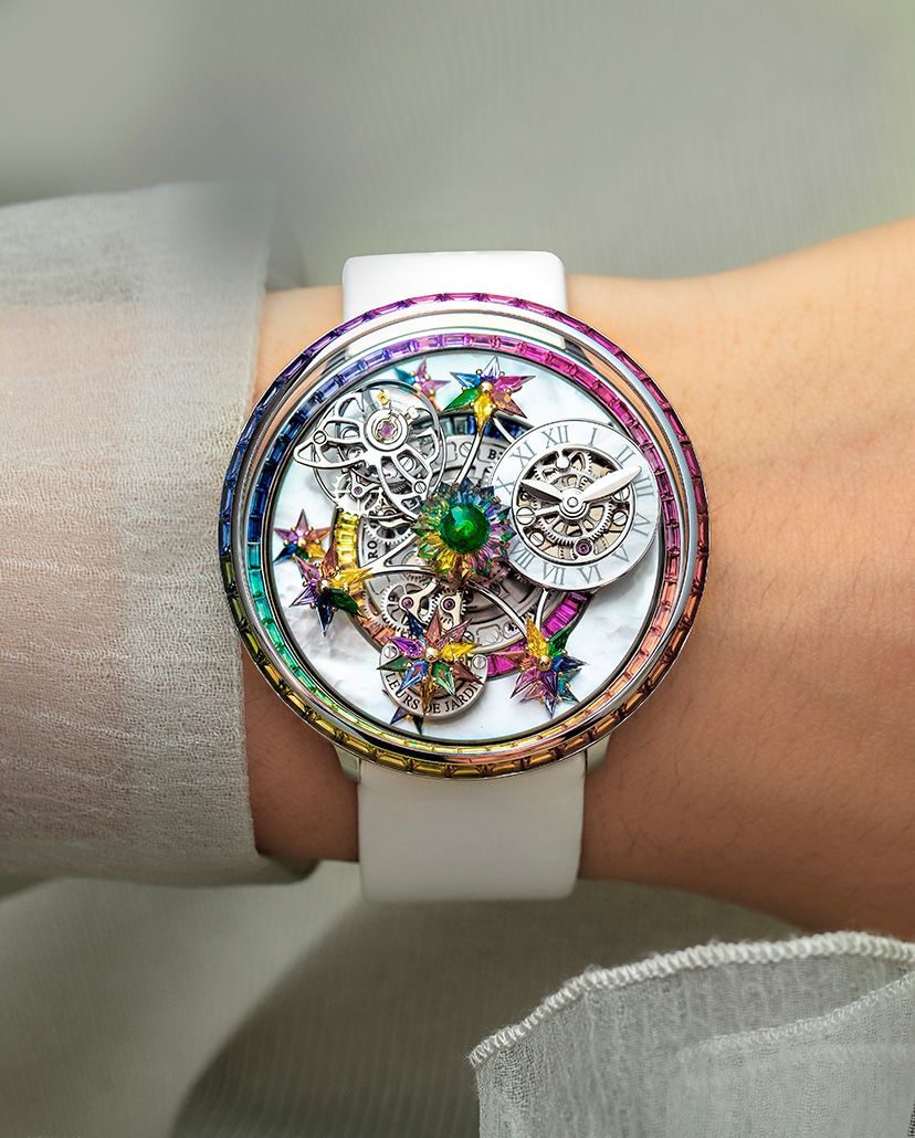 Presenting The Jacob Co Fleurs De Jardin Timepiece