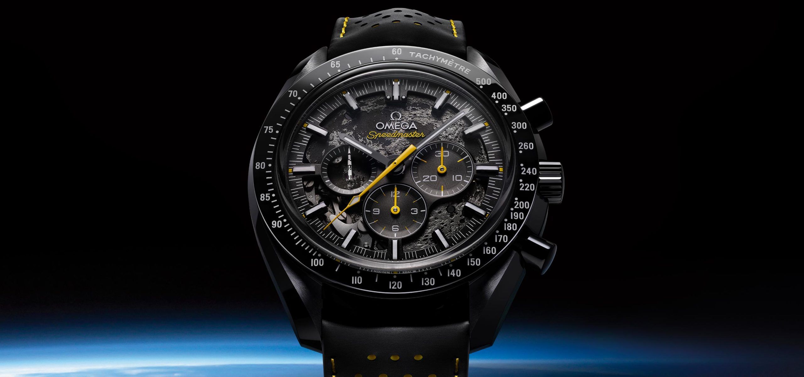 Welcome To My Dark Side: Introducing The New Omega Speedmaster Dark Side Of The Moon Apollo 8 Timepiece