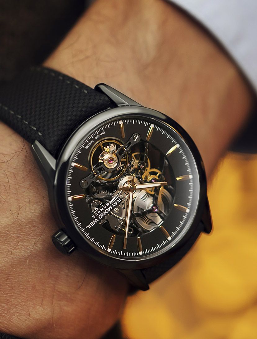 Raymond weil rw1212 on sale skeleton