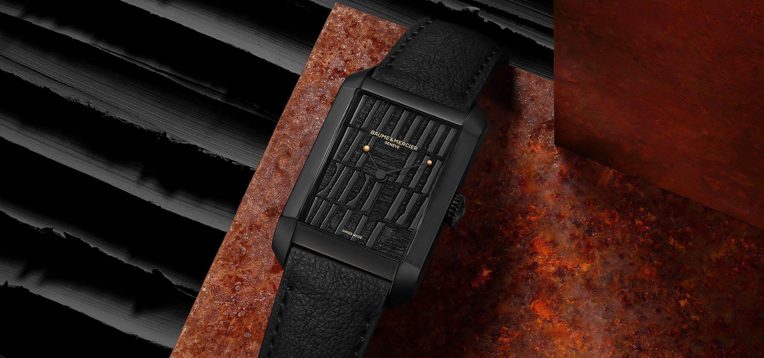 Monochromatic Marvel: The Hampton Polyptyque Edition—Musée Soulages 10th Anniversary Limited Edition Watch