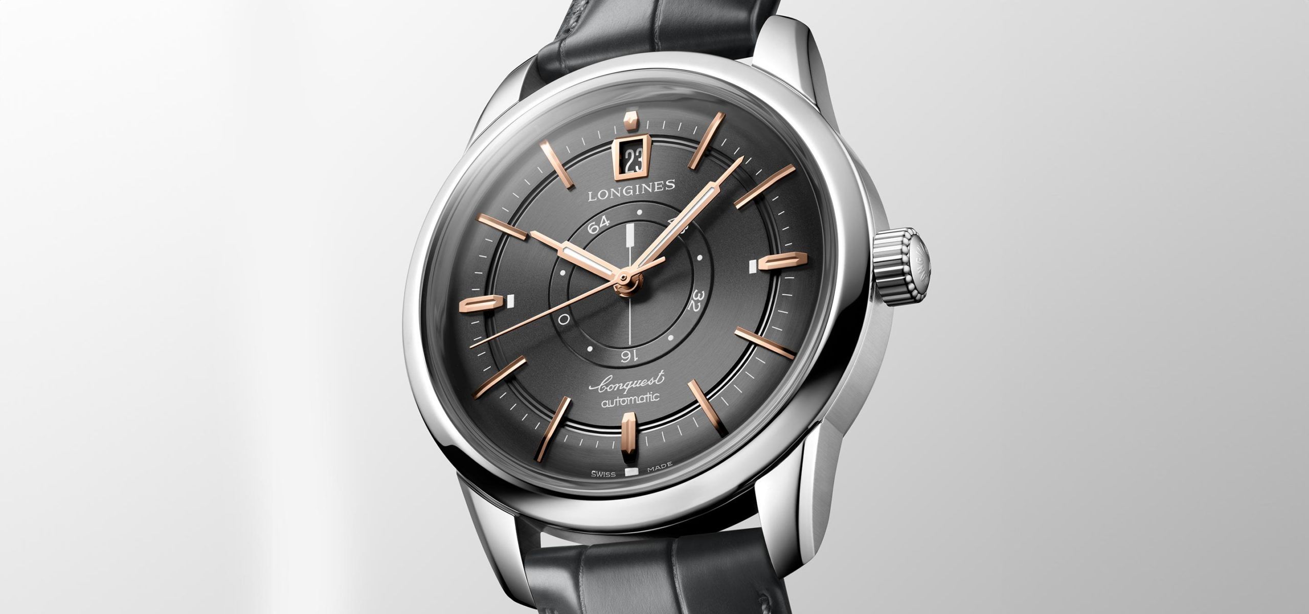 Go Full Circle With The New Longines Conquest Heritage Central Power Reserve