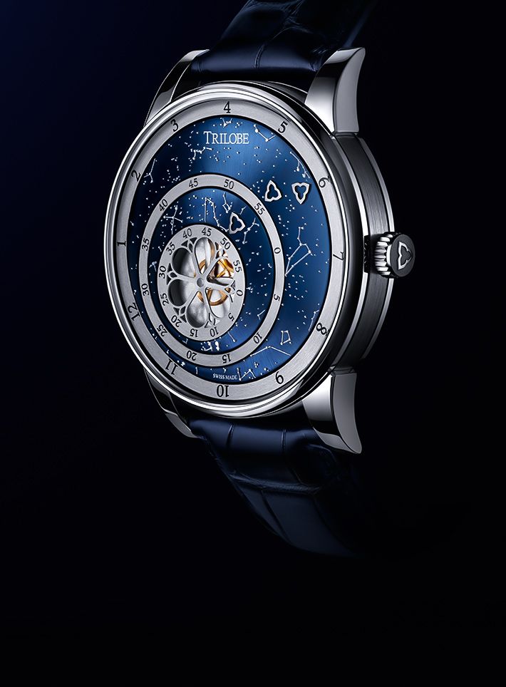 Jaeger LeCoultre Grande Tradition Tourbillon 42 mm Watch in Blue Dial