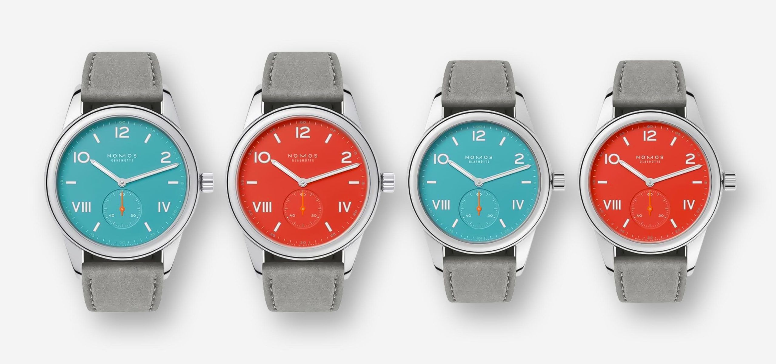 Hot And Cold: The New Nomos Glashütte Club Campus In Bright Red And Blue