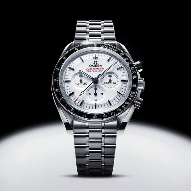 ‘The Eagle Has Landed’: Omega’s Speedmaster Moonwatch, Now With A White Lacquer Dial