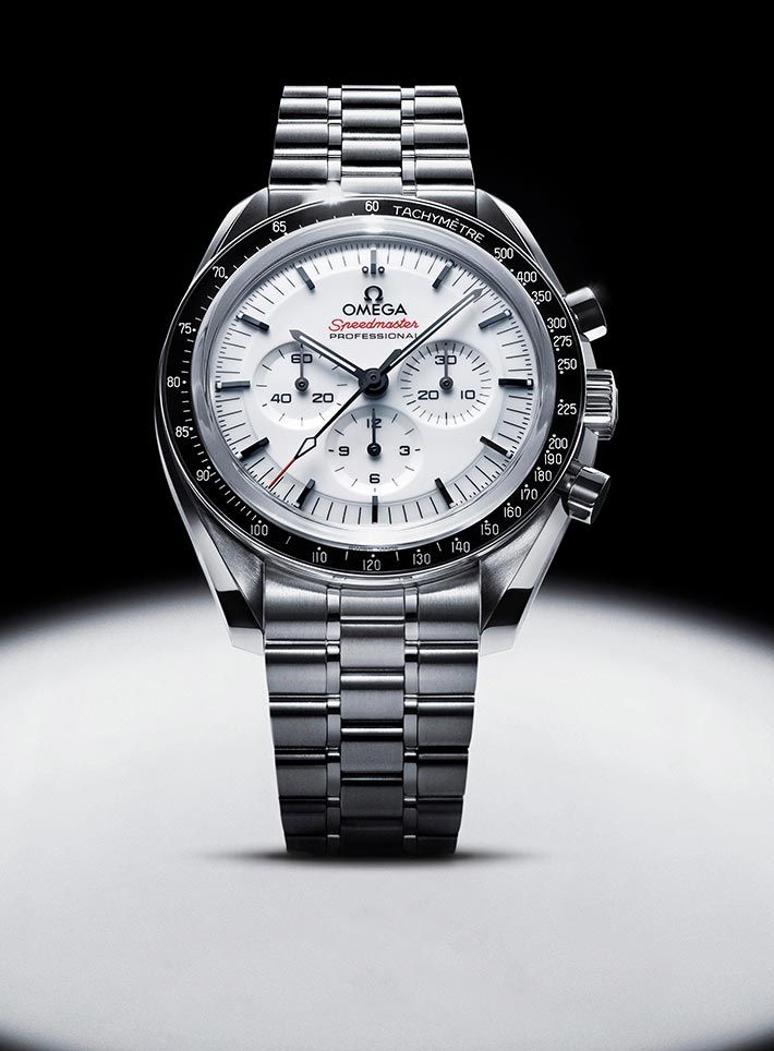 ‘The Eagle Has Landed’: Omega’s Speedmaster Moonwatch, Now With A White Lacquer Dial