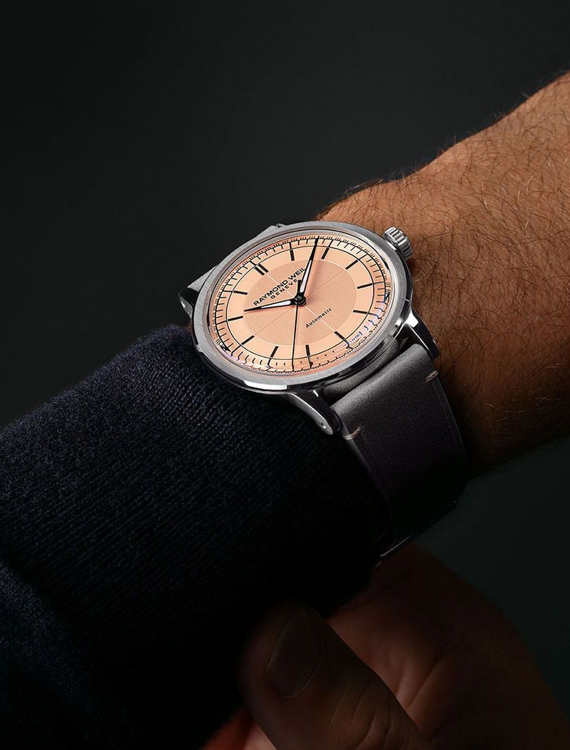 Raymond Weil Millesime moon phase small seconds counter