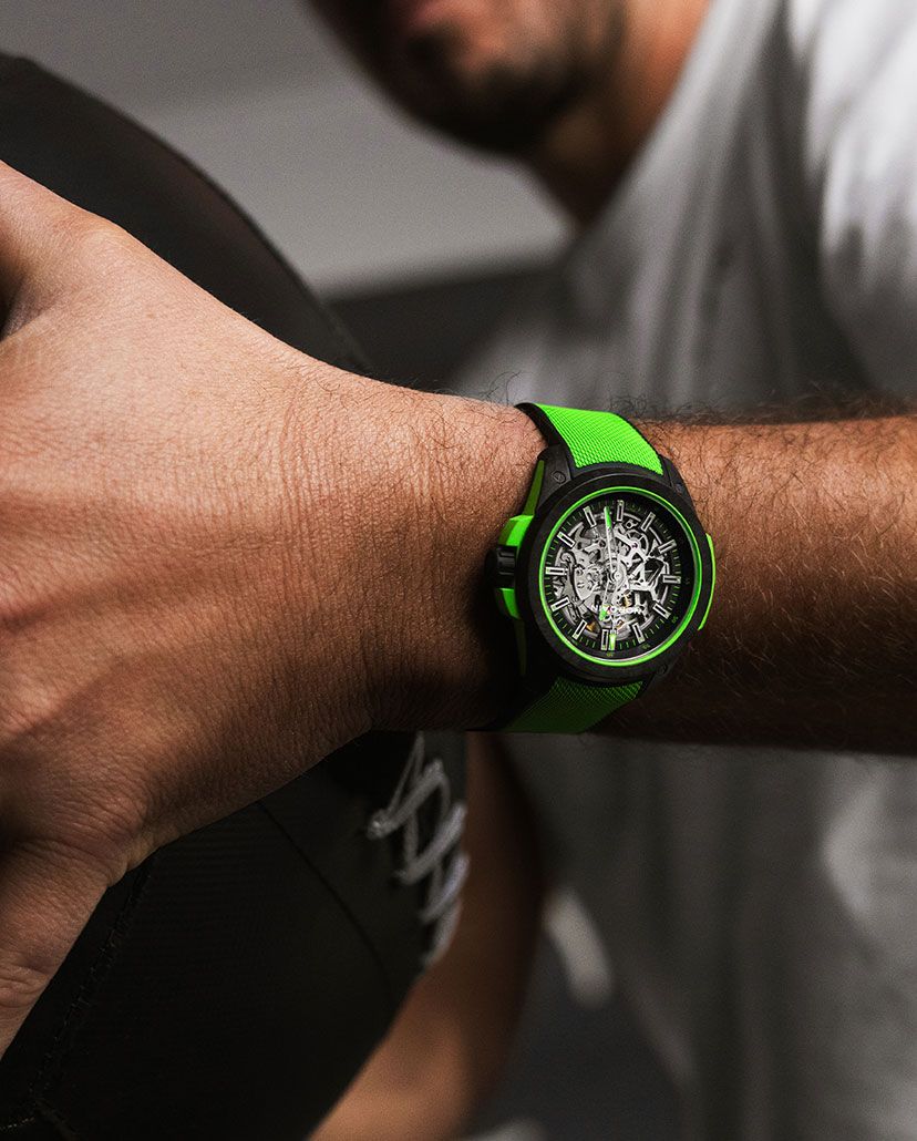 Introducing The Norqain Wild One Skeleton Coral And Gecko