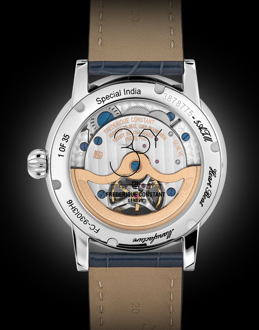 Frederique Constant Manufacture Classic Heart Beat India Limited Edition
