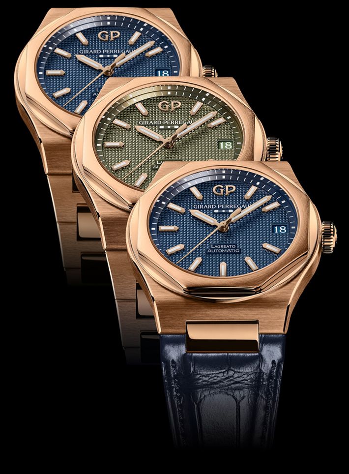 Ultramarine, Sage And Midnight—The New Dial Hues Of The Girard-Perregaux Laureato