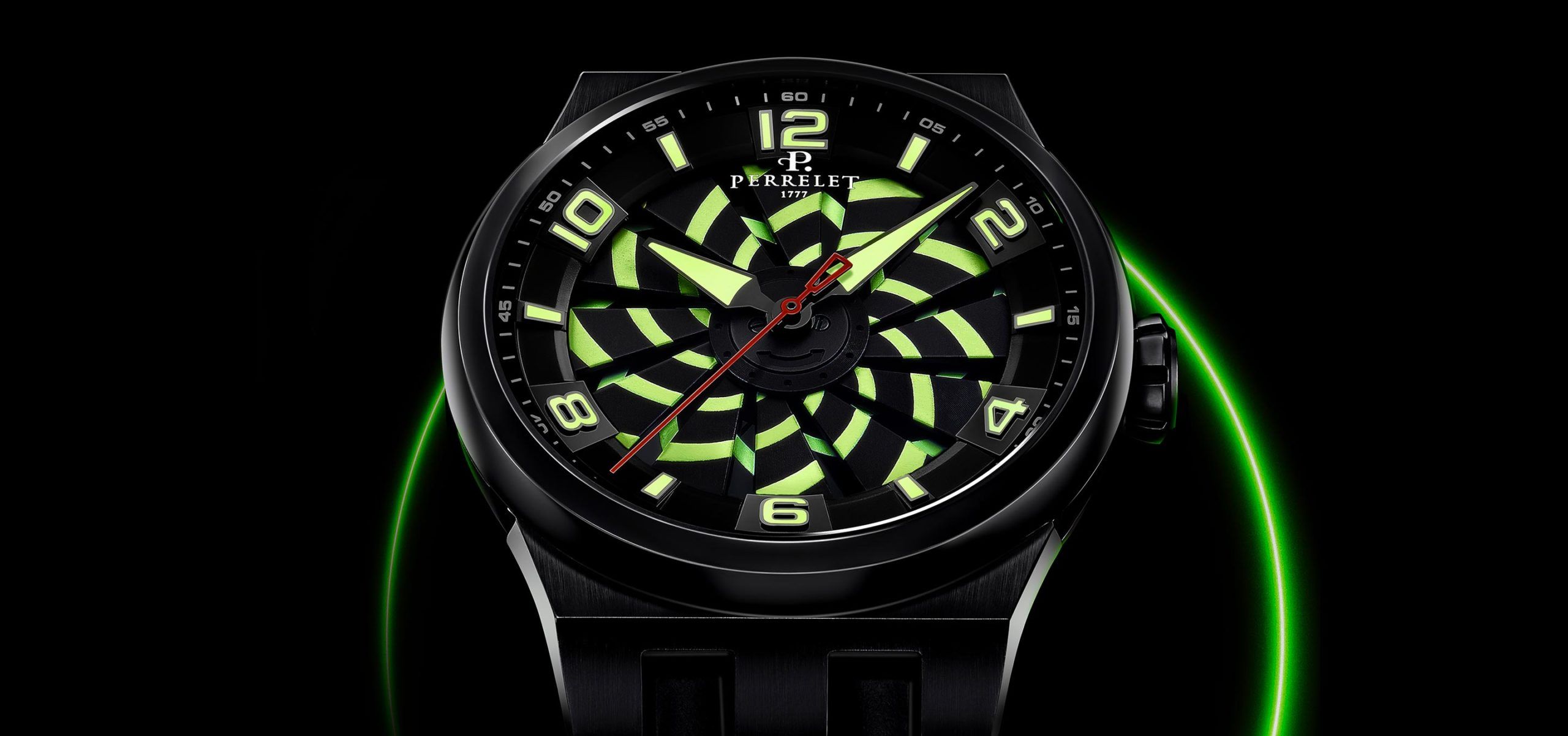 A Glowing Kaleidoscope: Introducing The Captivating Perrelet Turbine Hypnotic Timepiece
