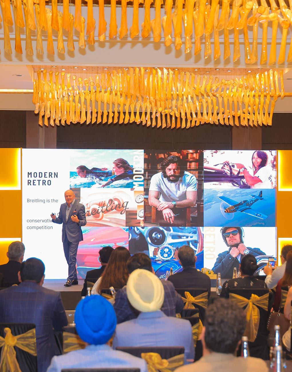 Breitling CEO georges Kern interview 140 years anniversary legacy brand refresh update modern retro aviation watches sporty India edition New India event Delhi
