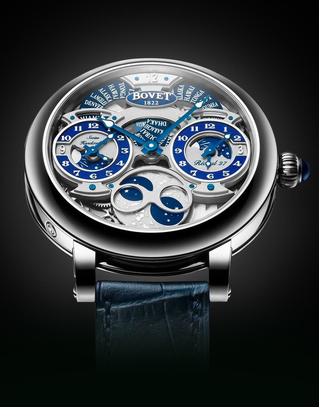 Day-Night Indicator timepieces Bovet Dimier Recital 27