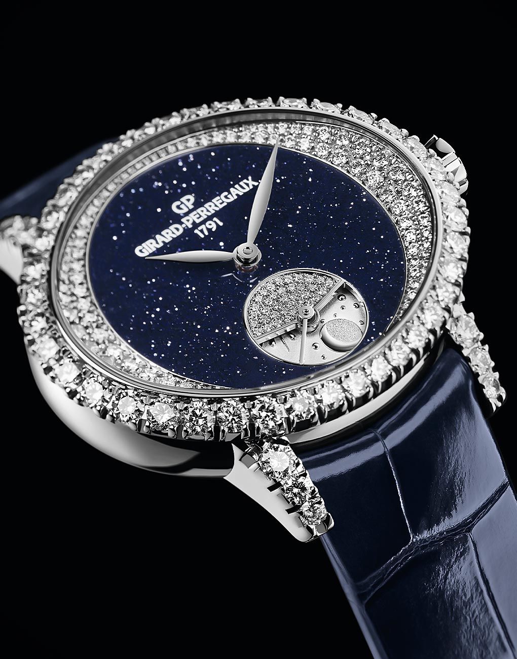 Day-Night Indicator timepieces Girard-Perregaux Cat's Eye Day And Night High Jewellery