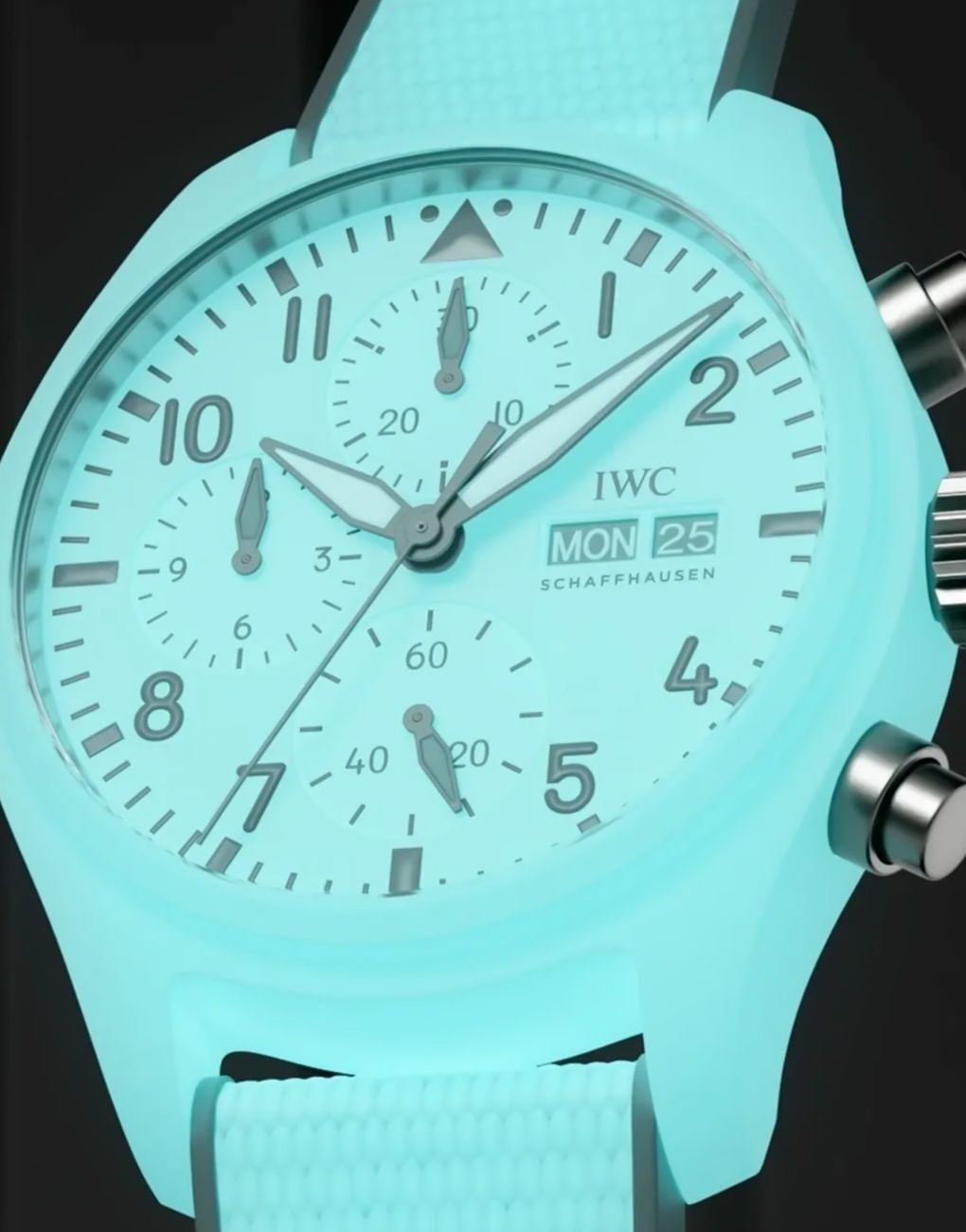 IWC Pilots Watch Chronograph 41 Ceralume Concept Timepiece