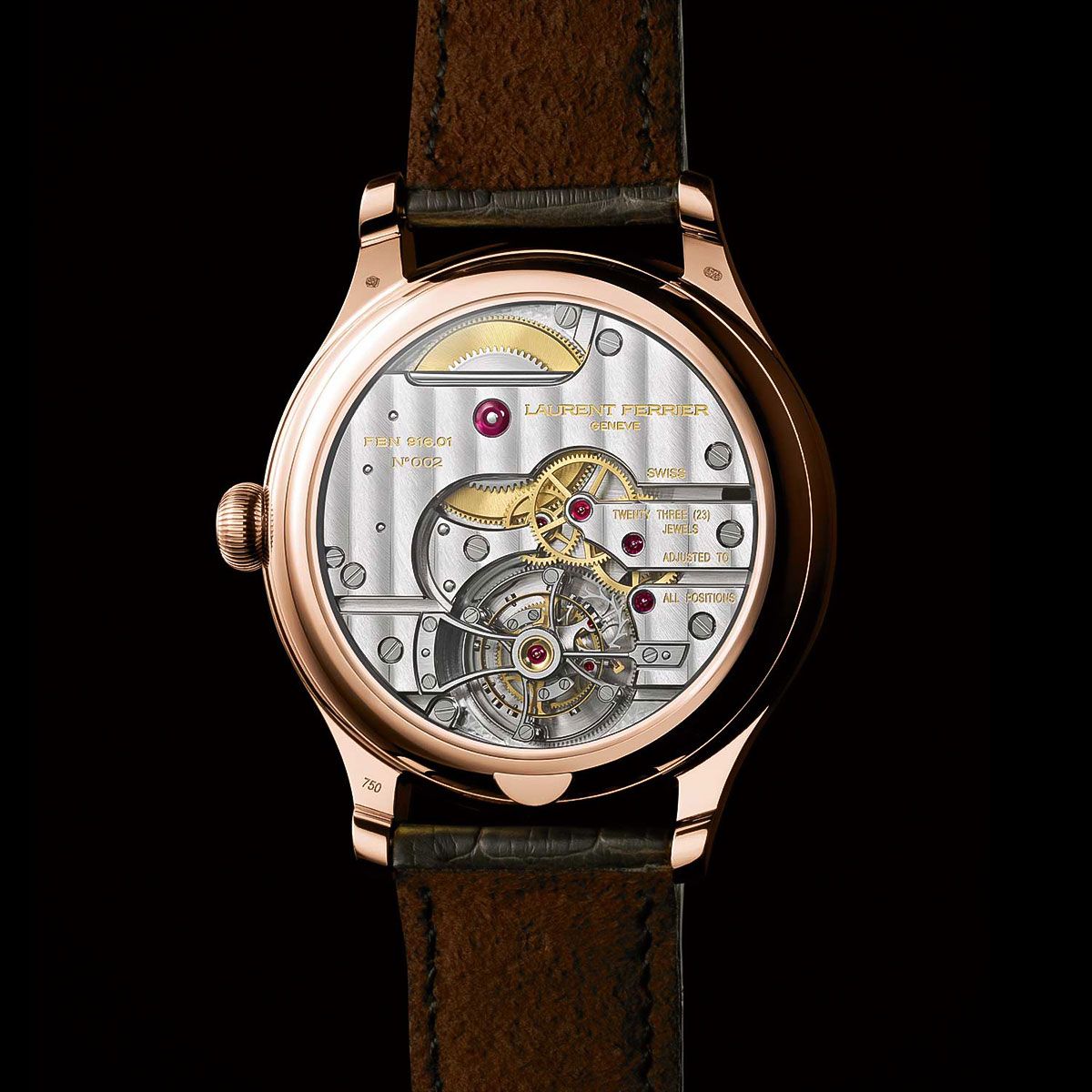 Ethos-X-Revolution-Laurent Ferrier Brand Story innovation fine watchmaking history Le Mans racing gold watches