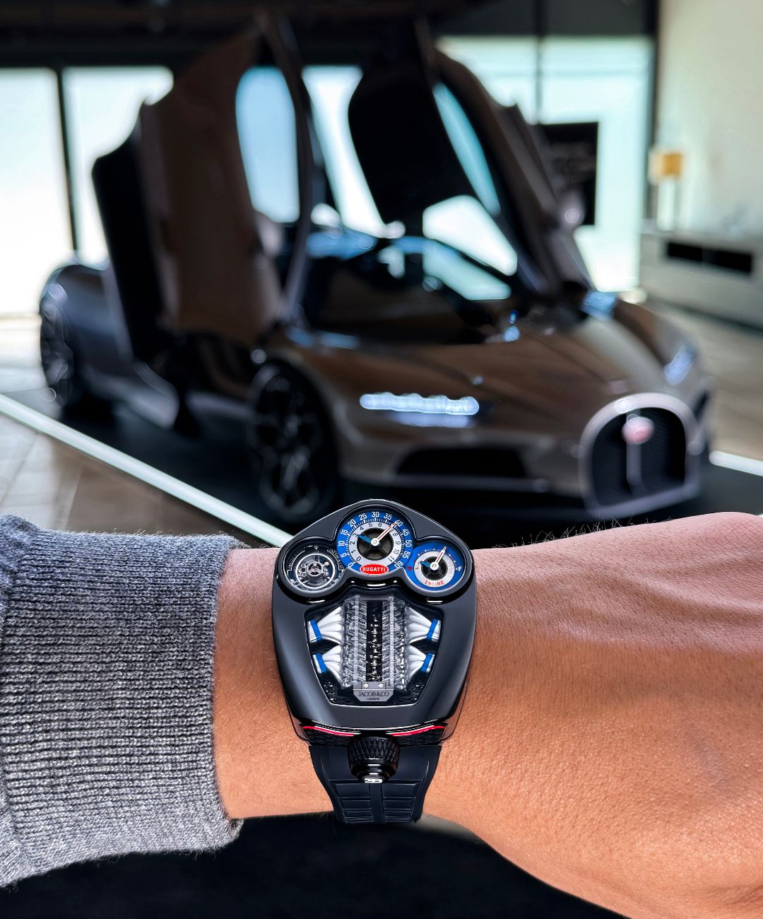 Introducing The New Jacob & Co Bugatti Tourbillon, Which Inspired A Car