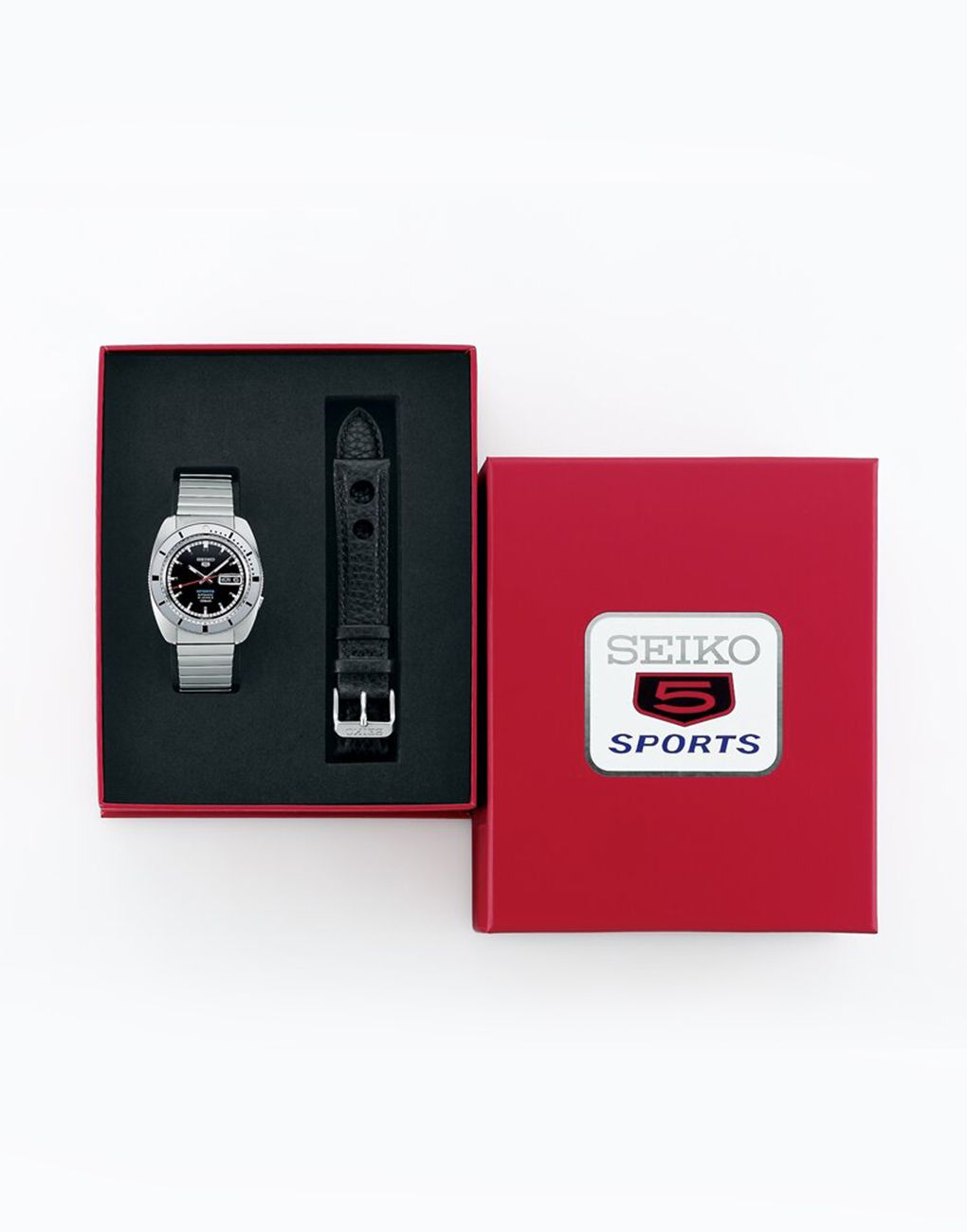Seiko Sports 5 SRPL05 SKX series stainless steel watch LumiBrite rotating bezel