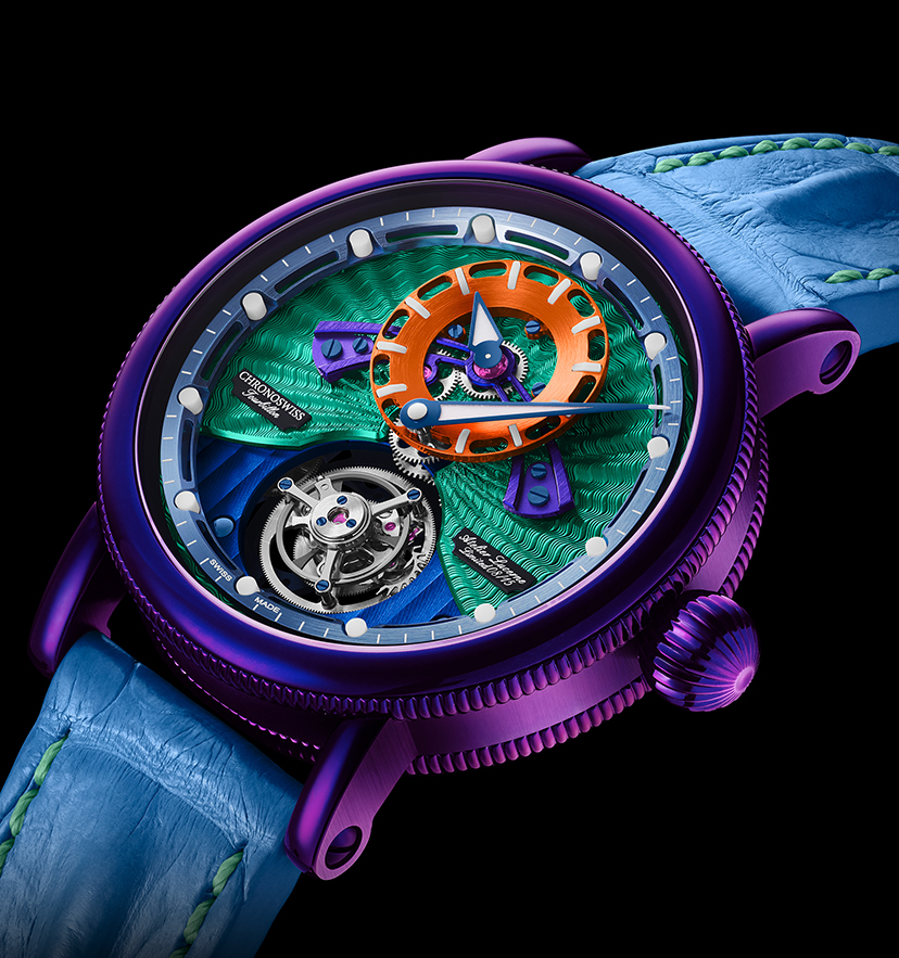 Presenting The Chronoswiss Open Gear Flying Tourbillon Psycho Watch