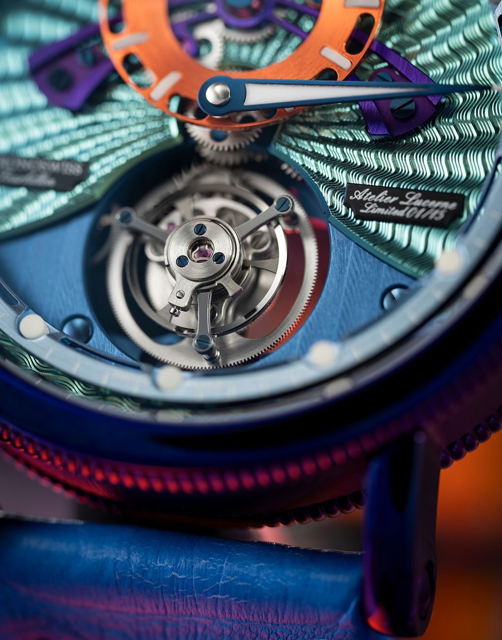 Chronoswiss Open Gear Flying Tourbillon Psycho Regulator watches colourful watches