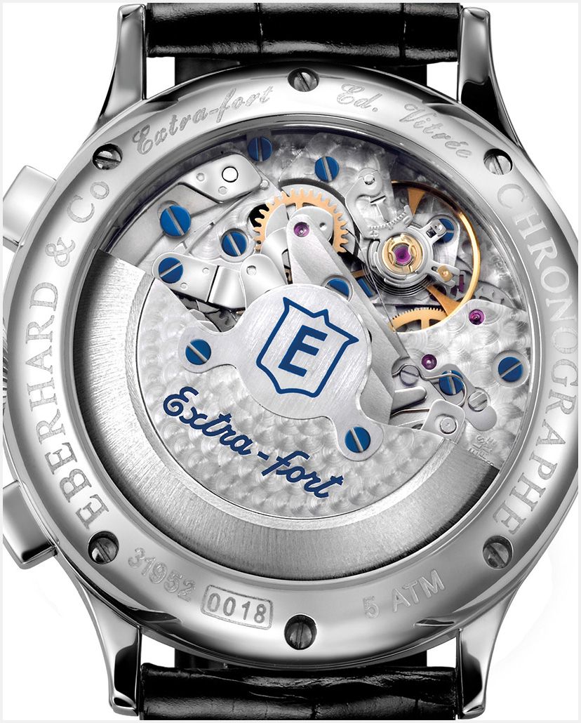Eberhard & Co. Top watches Eberhard & Co. Extra Fort Vitre chronograph watches ceramic bezel