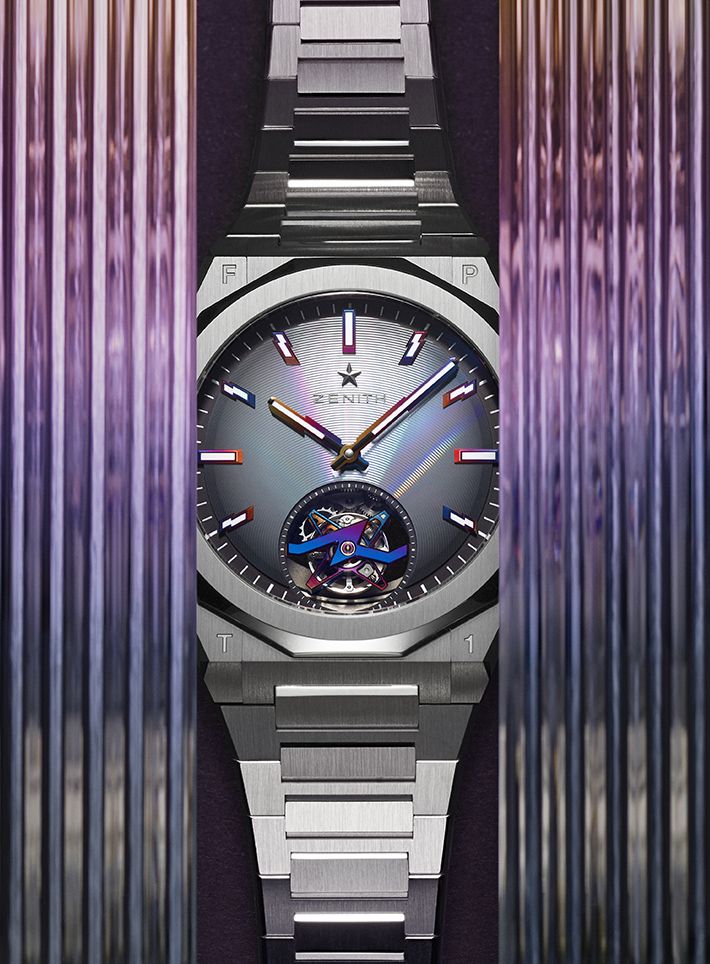 A Polychromatic Saga: The Zenith Defy Skyline Tourbillon Felipe Pantone Edition