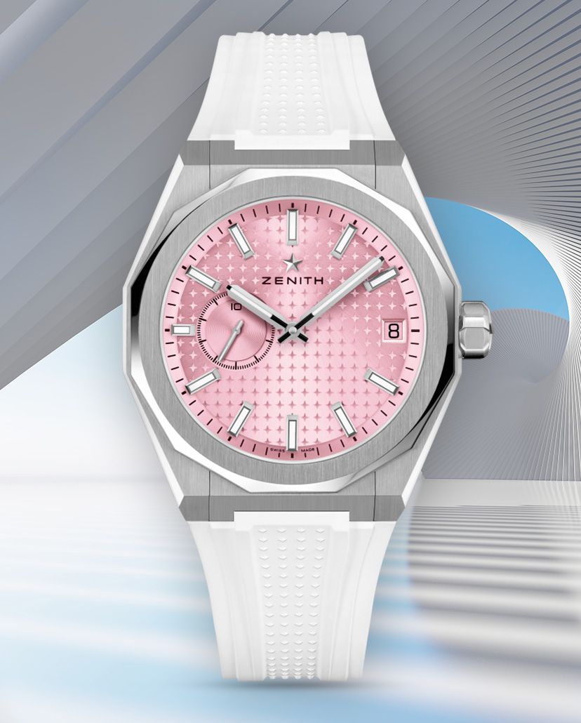 The Zenith Defy Skyline Pink 41mm In Support Of Susan G. Komen