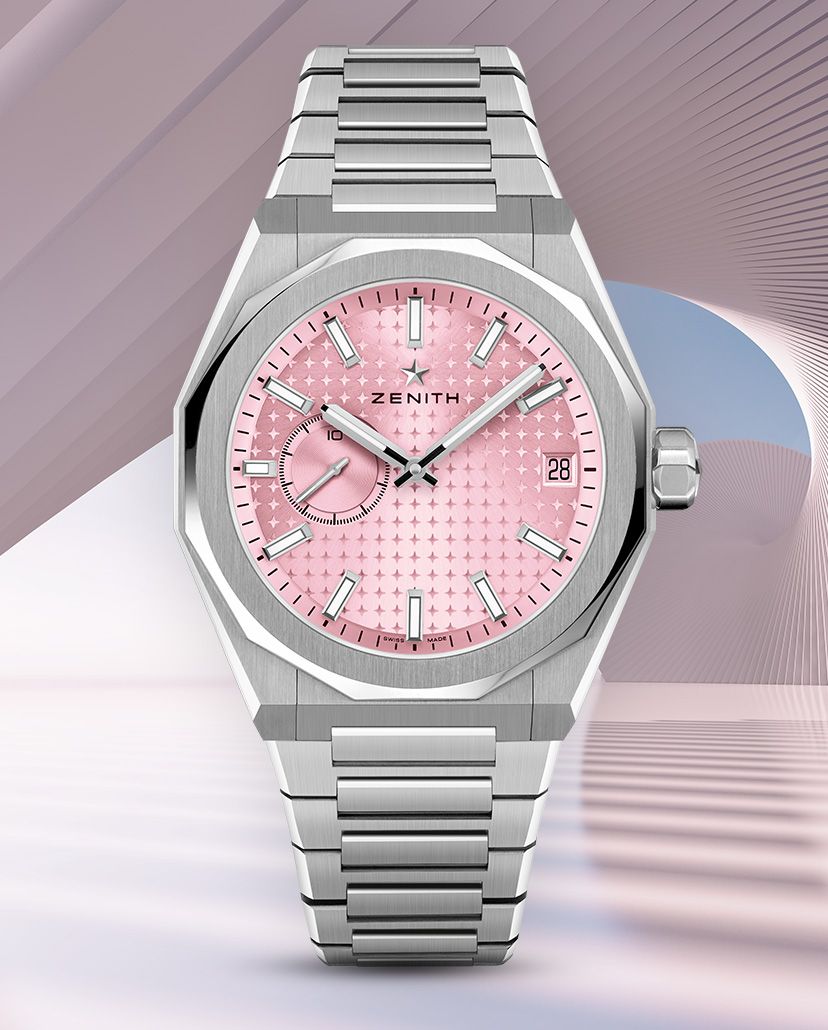 The Zenith Defy Skyline Pink 41mm In Support Of Susan G. Komen