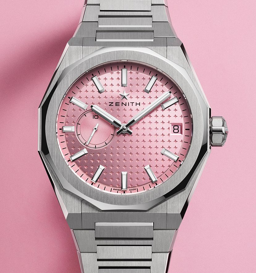 The Zenith Defy Skyline Pink 41mm In Support Of Susan G. Komen