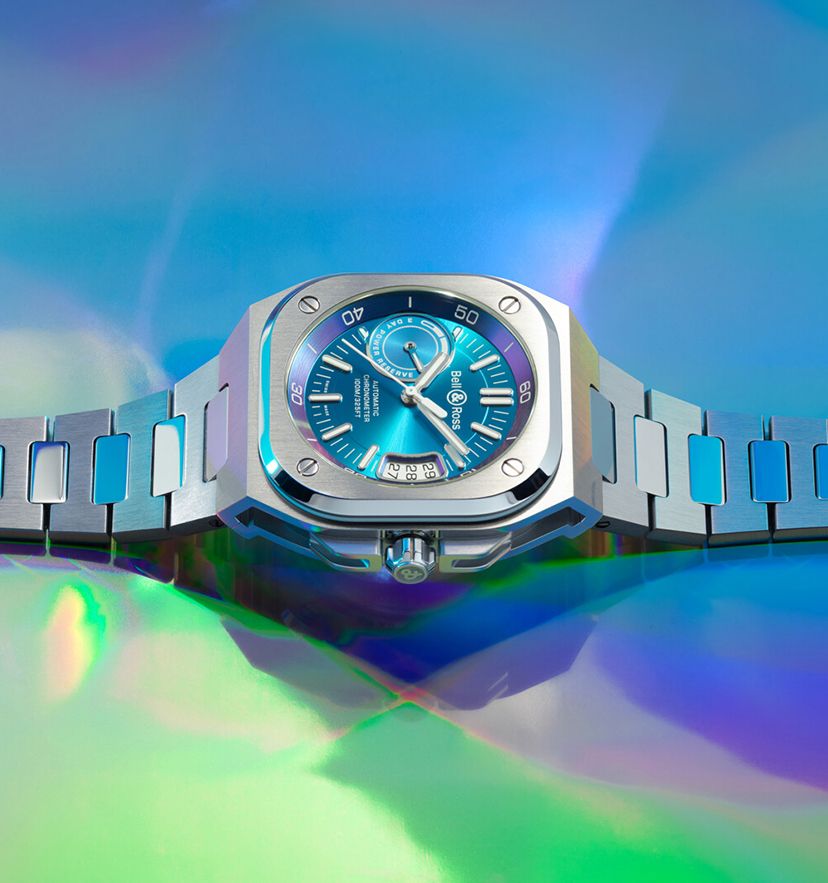 Presenting The Bell & Ross BR-X5 Iridescent In Steel