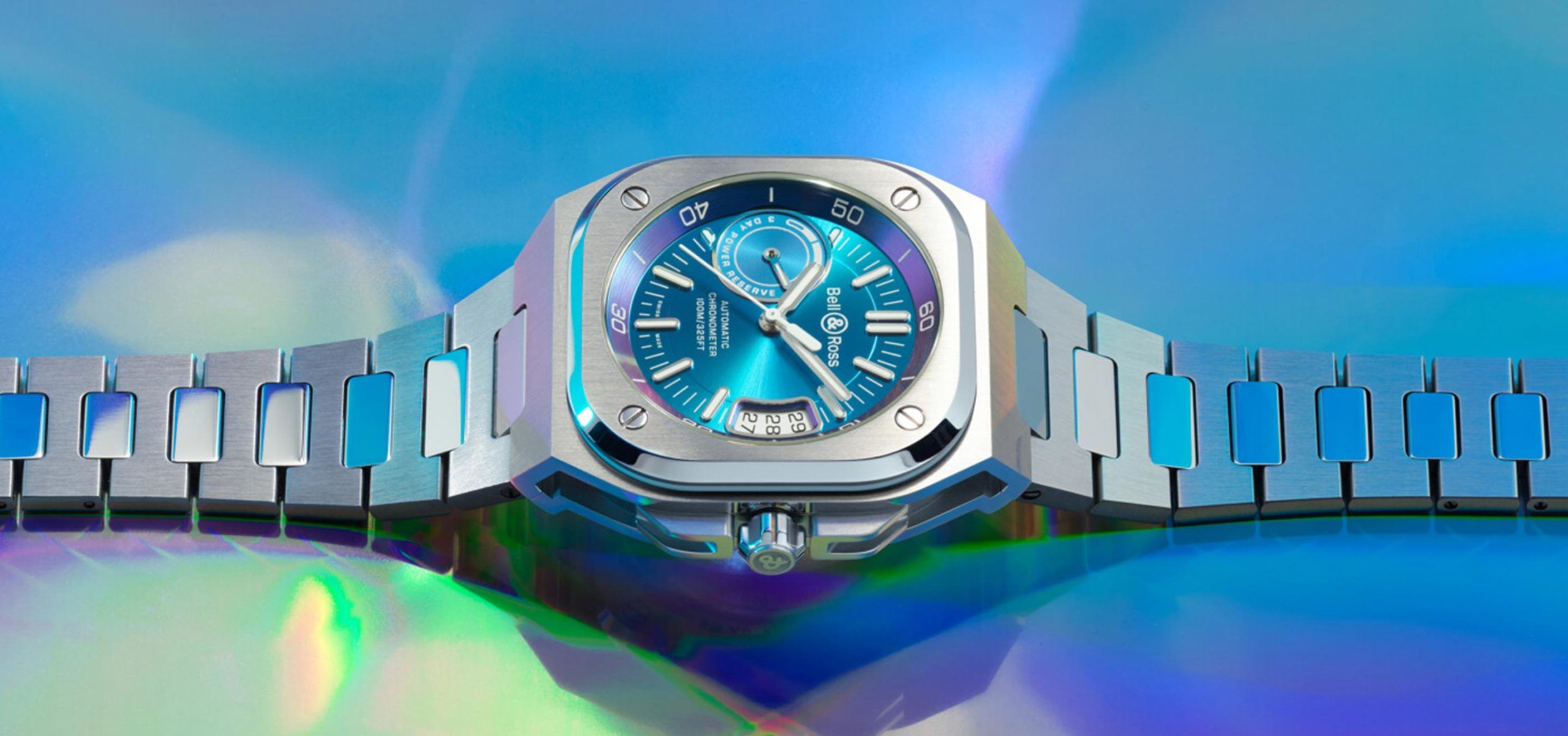 Prismatic Charisma: Bell & Ross BR-X5 Iridescent In Steel