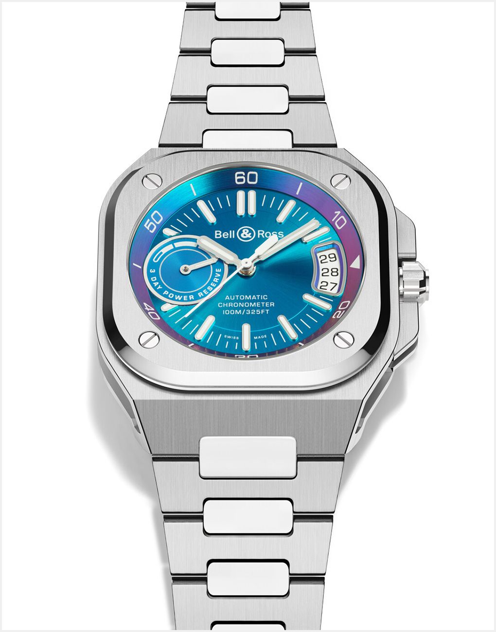 Presenting The Bell & Ross BR-X5 Iridescent In Steel