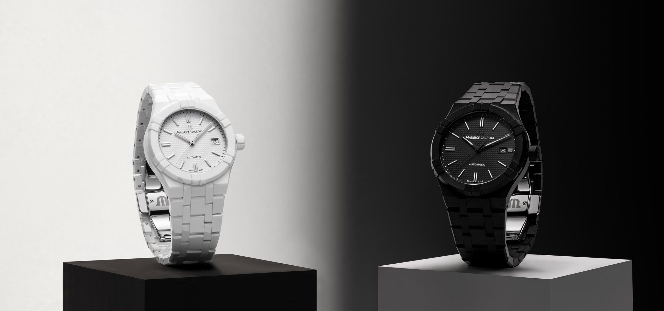 Black Or White: Maurice Lacroix Release The New Aikon Automatic Timepieces In ‘Technical Ceramic’