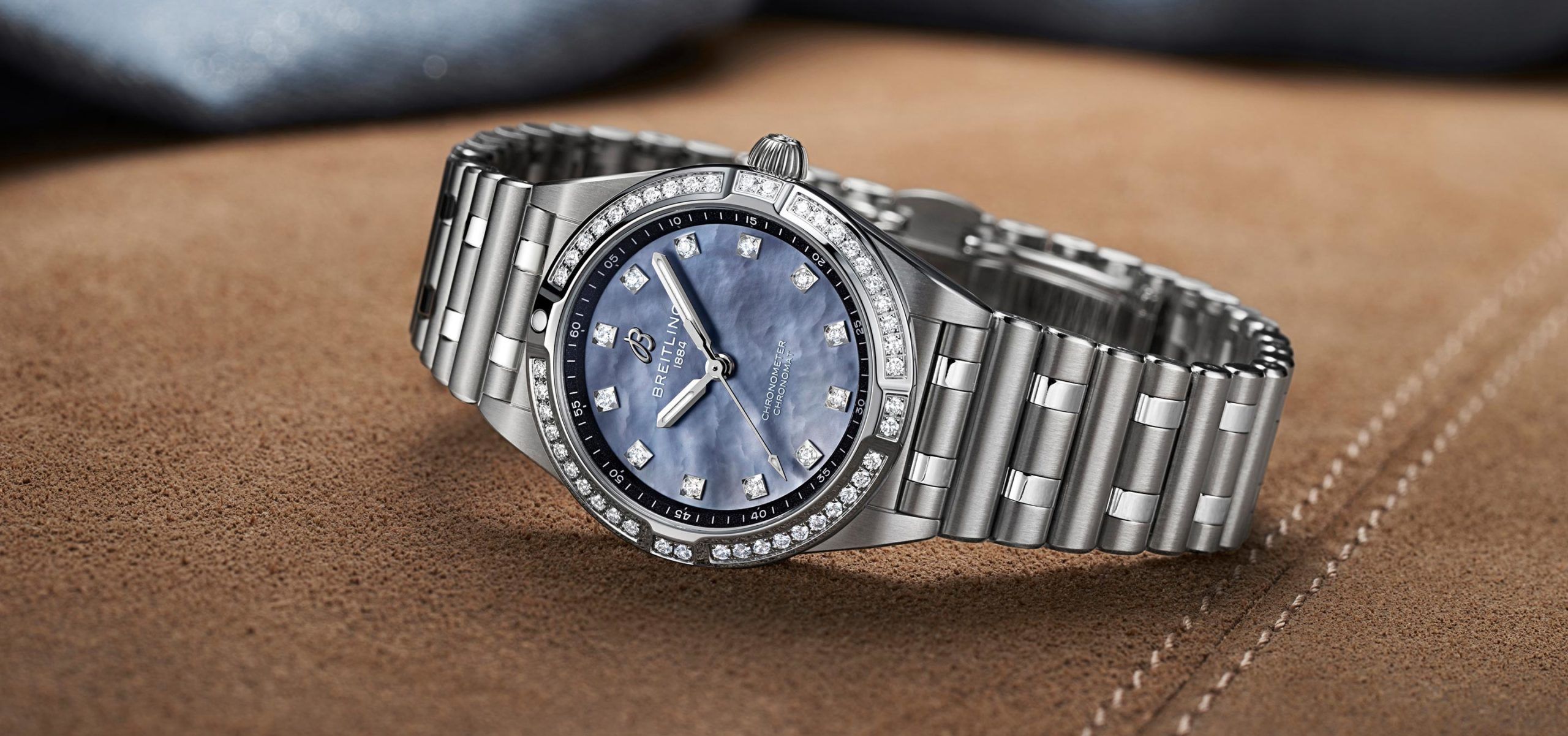 Tiny Bejewelled Bombshell: The Breitling Chronomat 28